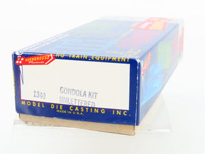 HO Scale InterMountain Kit 1340 Black Unlettered High Side Gondola