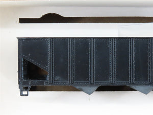 HO Scale Roundhouse Kit 1495 Black, Unlettered 3-Bay Open Hopper - Custom