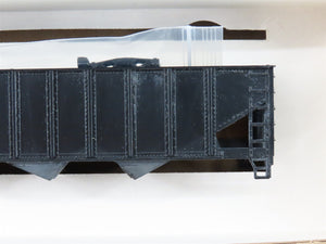 HO Scale Roundhouse Kit 1495 Black, Unlettered 3-Bay Open Hopper - Custom