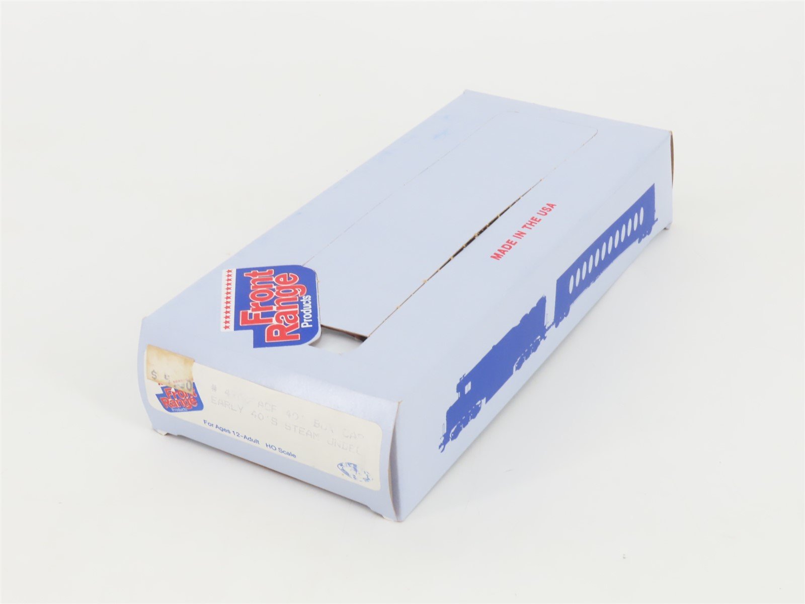HO Scale Front Range Kit Undecorated 40' Single Door Box Car