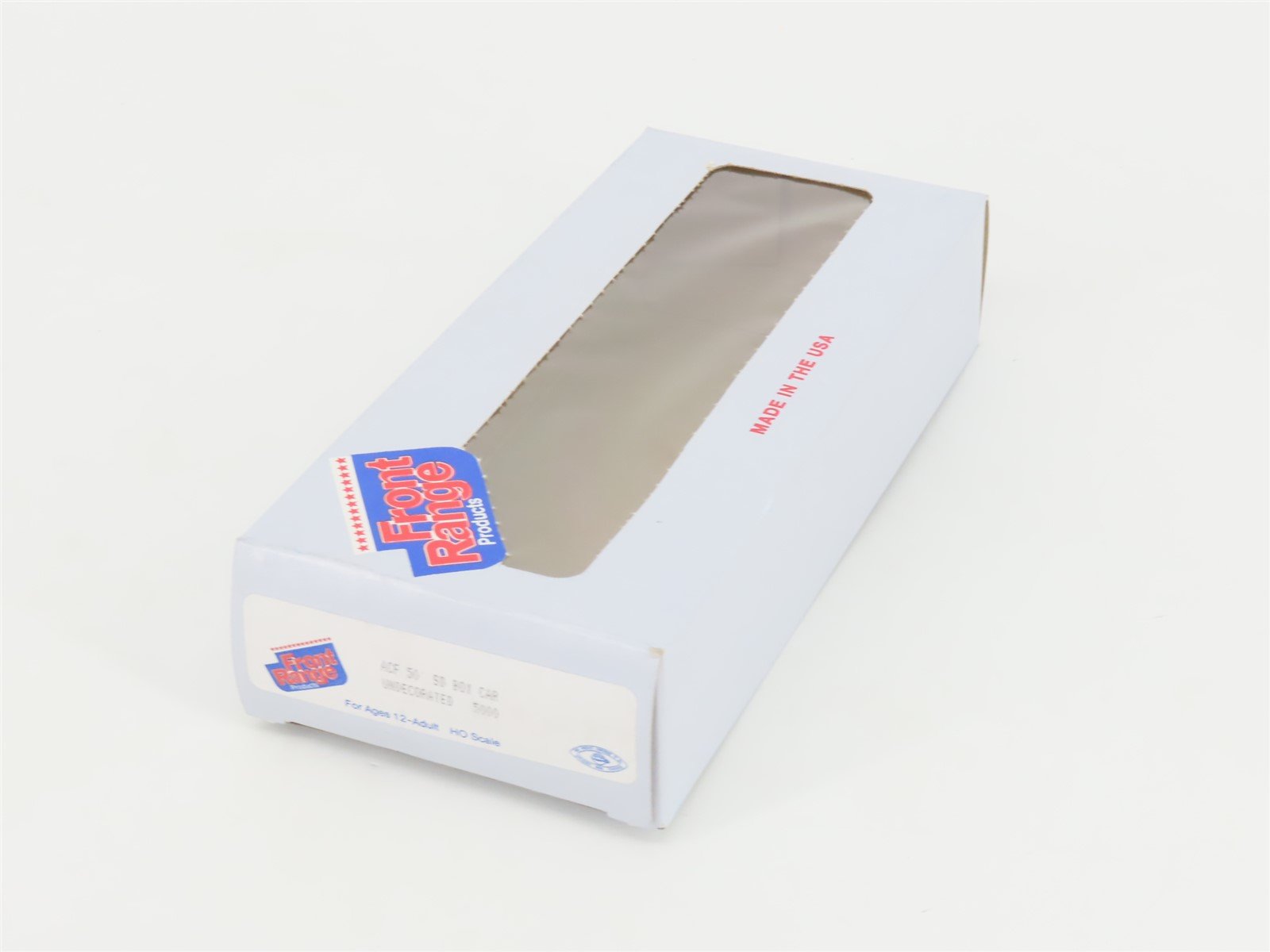 HO Scale Front Range Kit #5000 Undecorated 50' Single Door Box Car