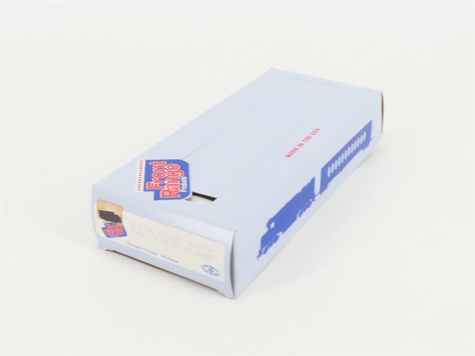 HO Scale Front Range Kit #4700 Undecorated 40' Single Door Box Car