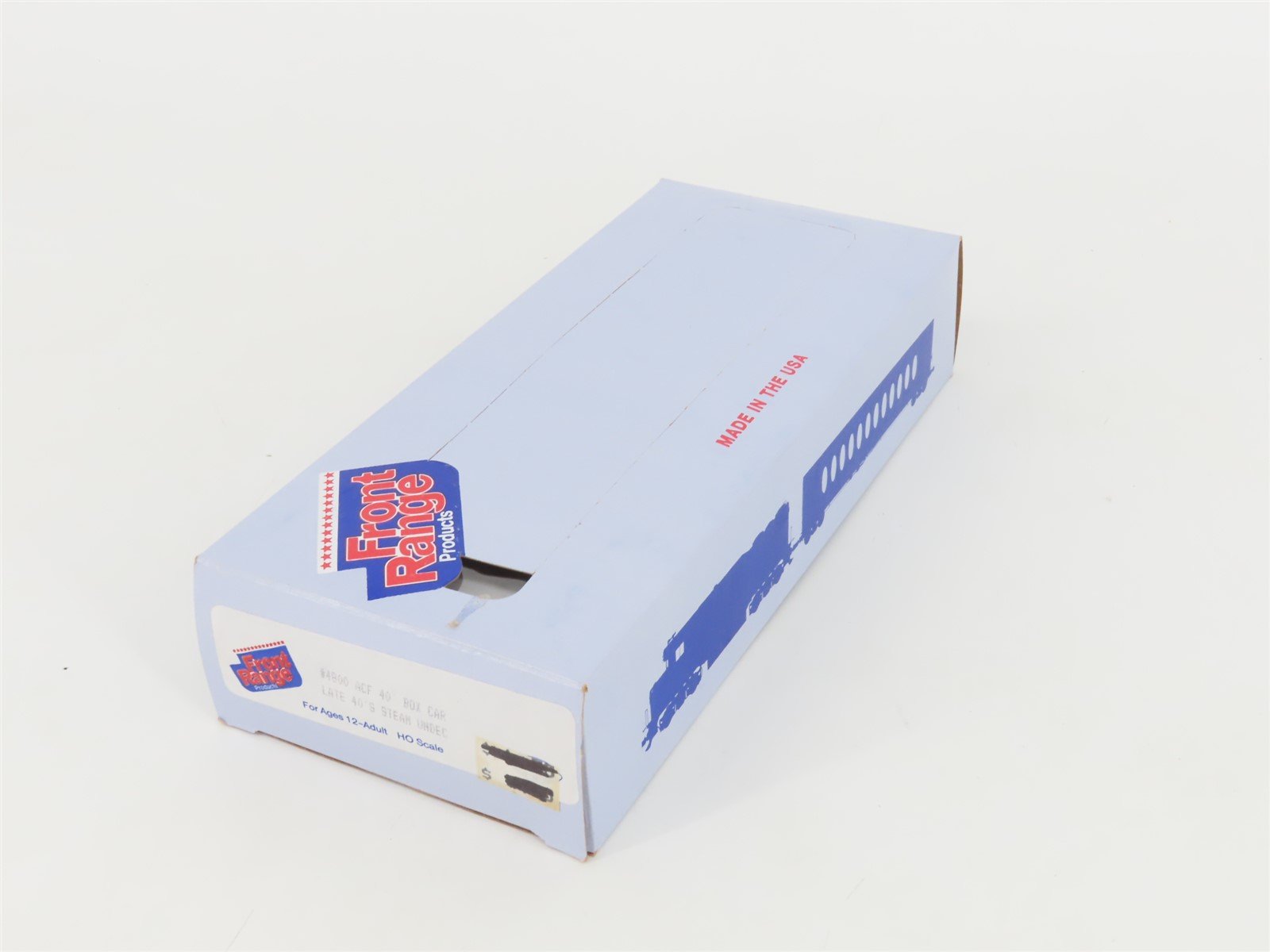 HO Scale Front Range Kit #4800 Undecorated 40' Single Door Box Car