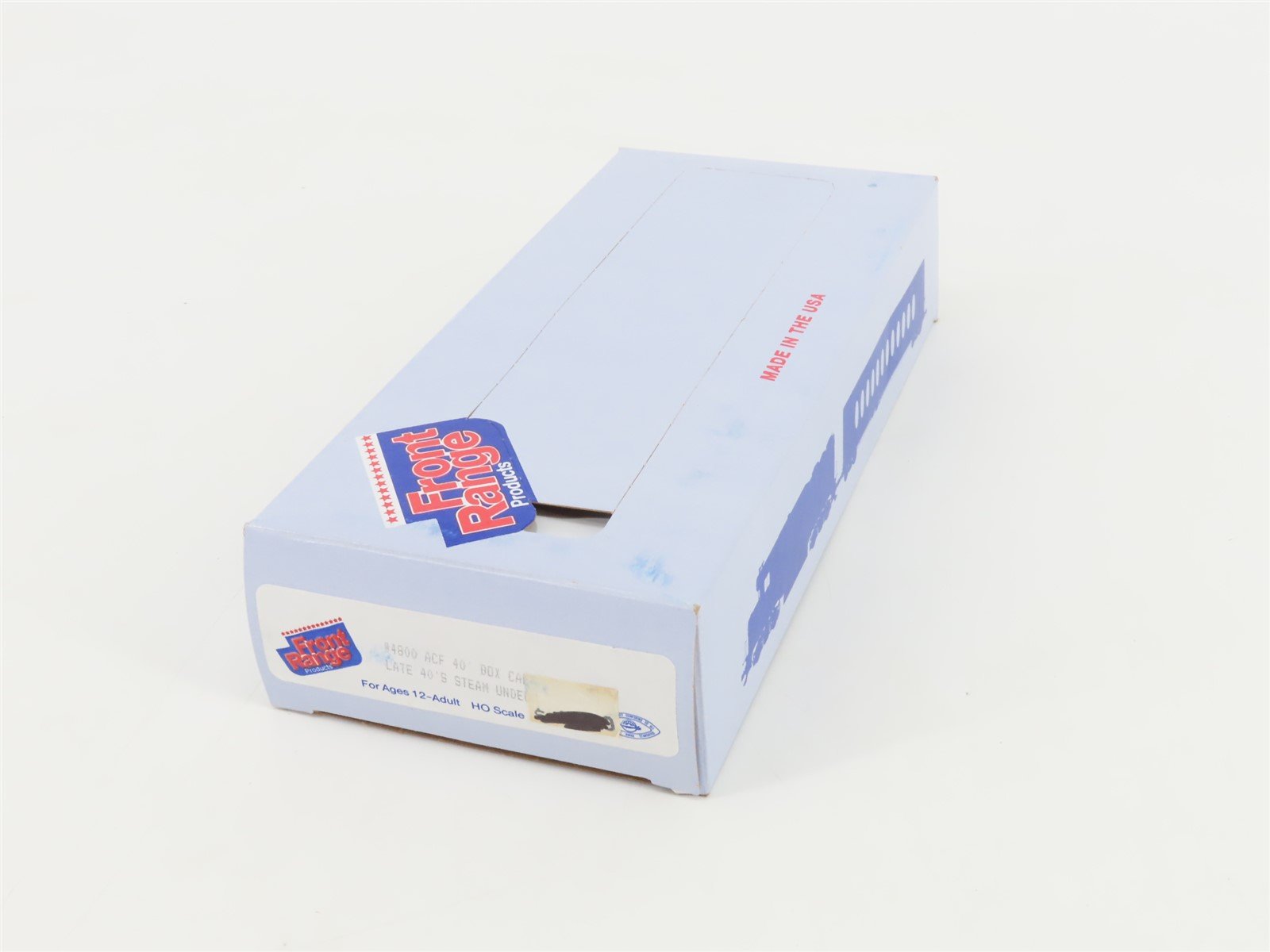 HO Scale Front Range Kit #4800 Undecorated 40' Single Door Box Car