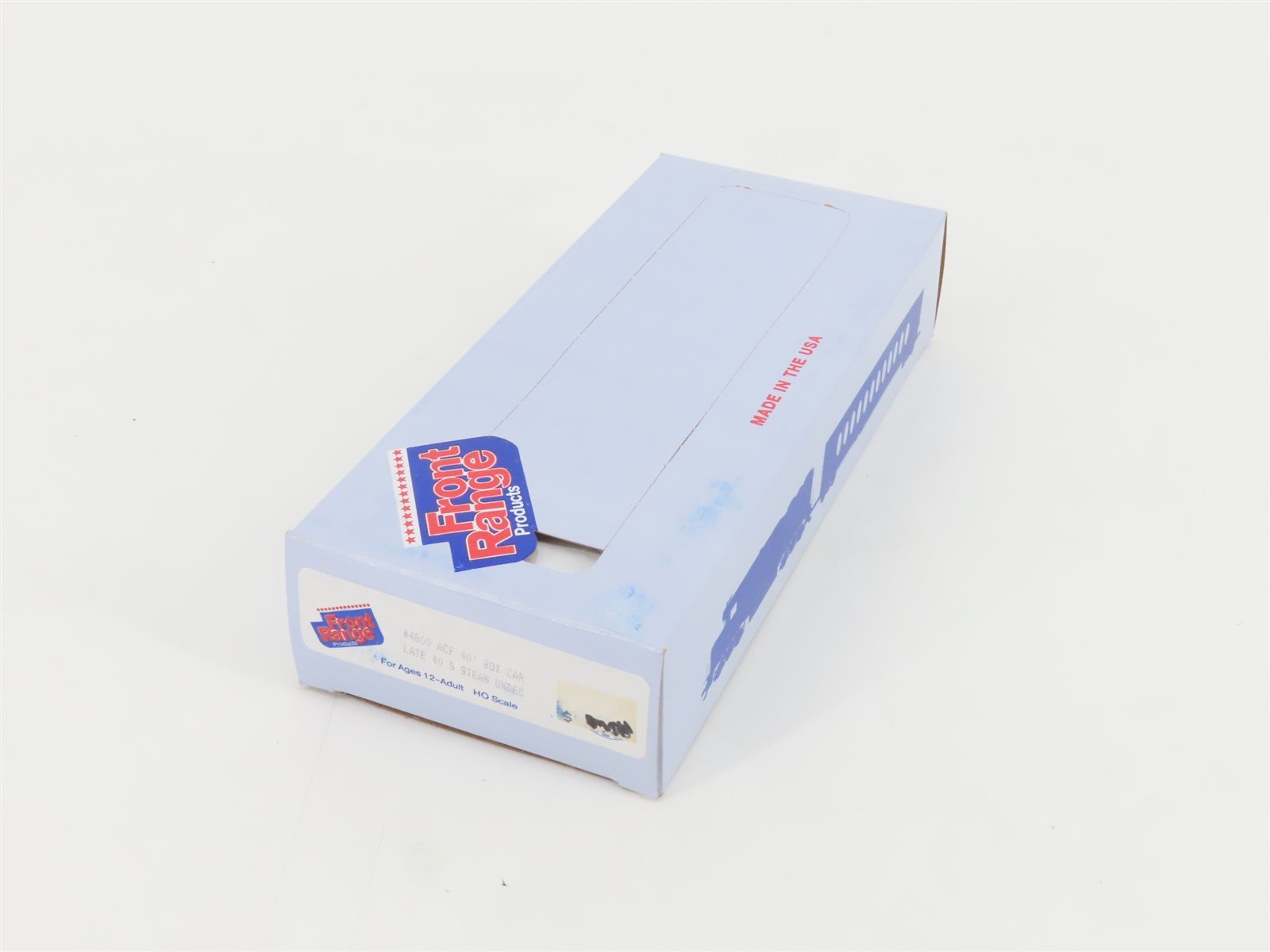 HO Scale Front Range Kit #4800 Undecorated 40' Single Door Box Car
