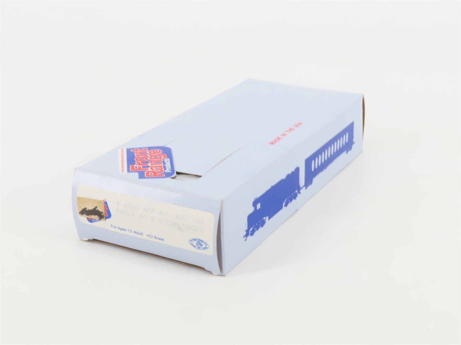 HO Scale Front Range Kit #4700 Undecorated 40' Single Door Box Car