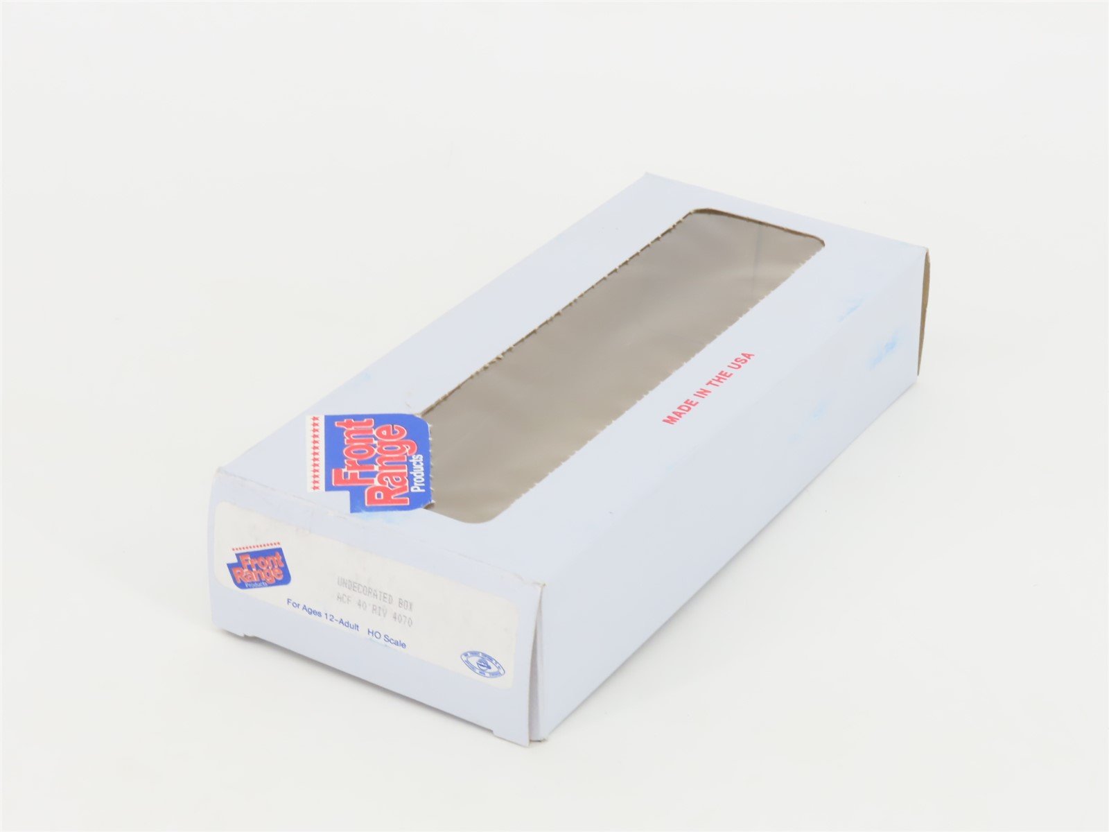 HO Scale Front Range Kit #4070 Undecorated 40' Single Door Box Car