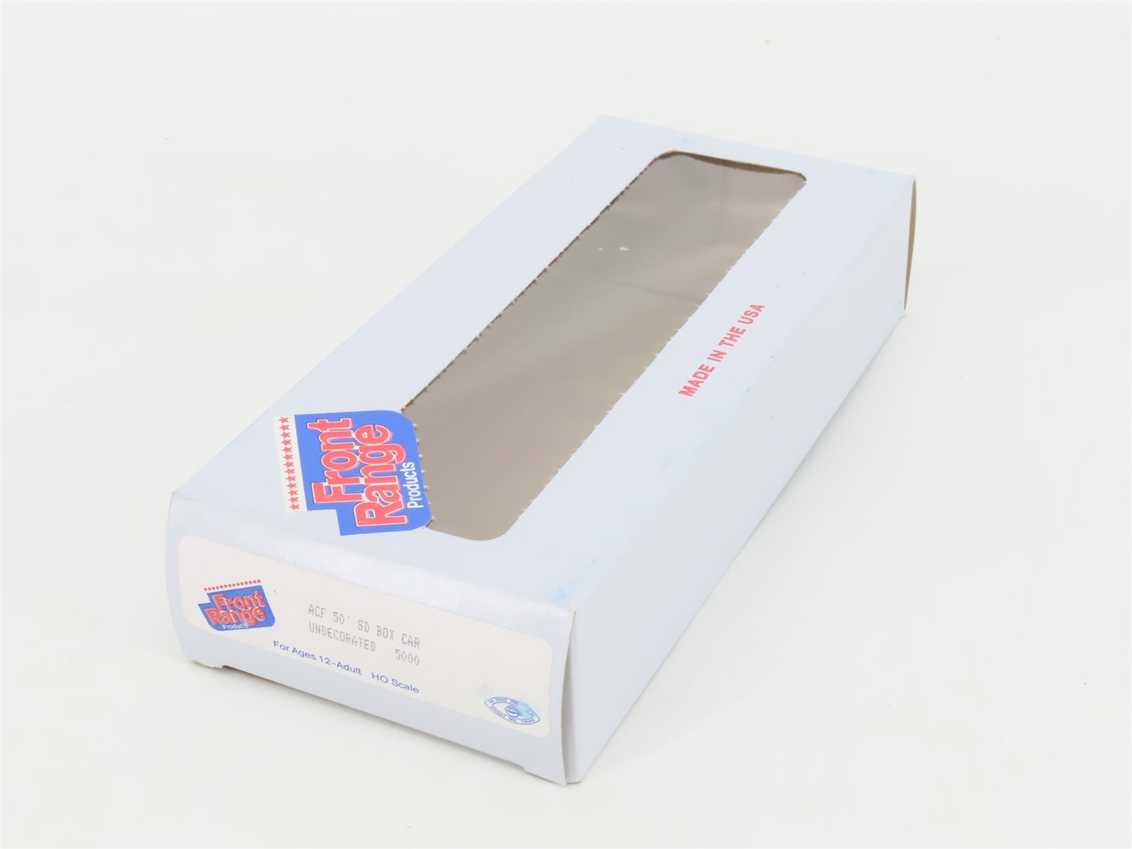 HO Scale Front Range Kit #5000 Undecorated 50' Single Door Box Car