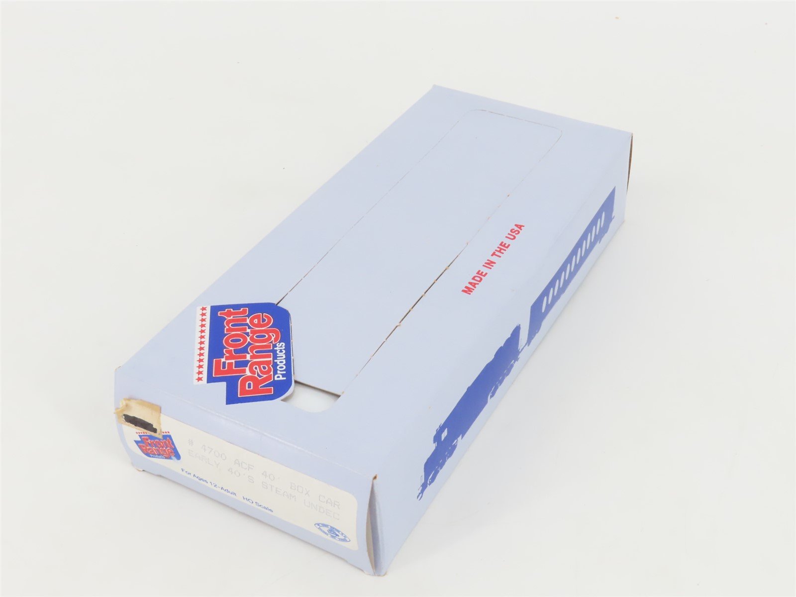 HO Scale Front Range Kit #4700 Undecorated 40' Single Door Box Car