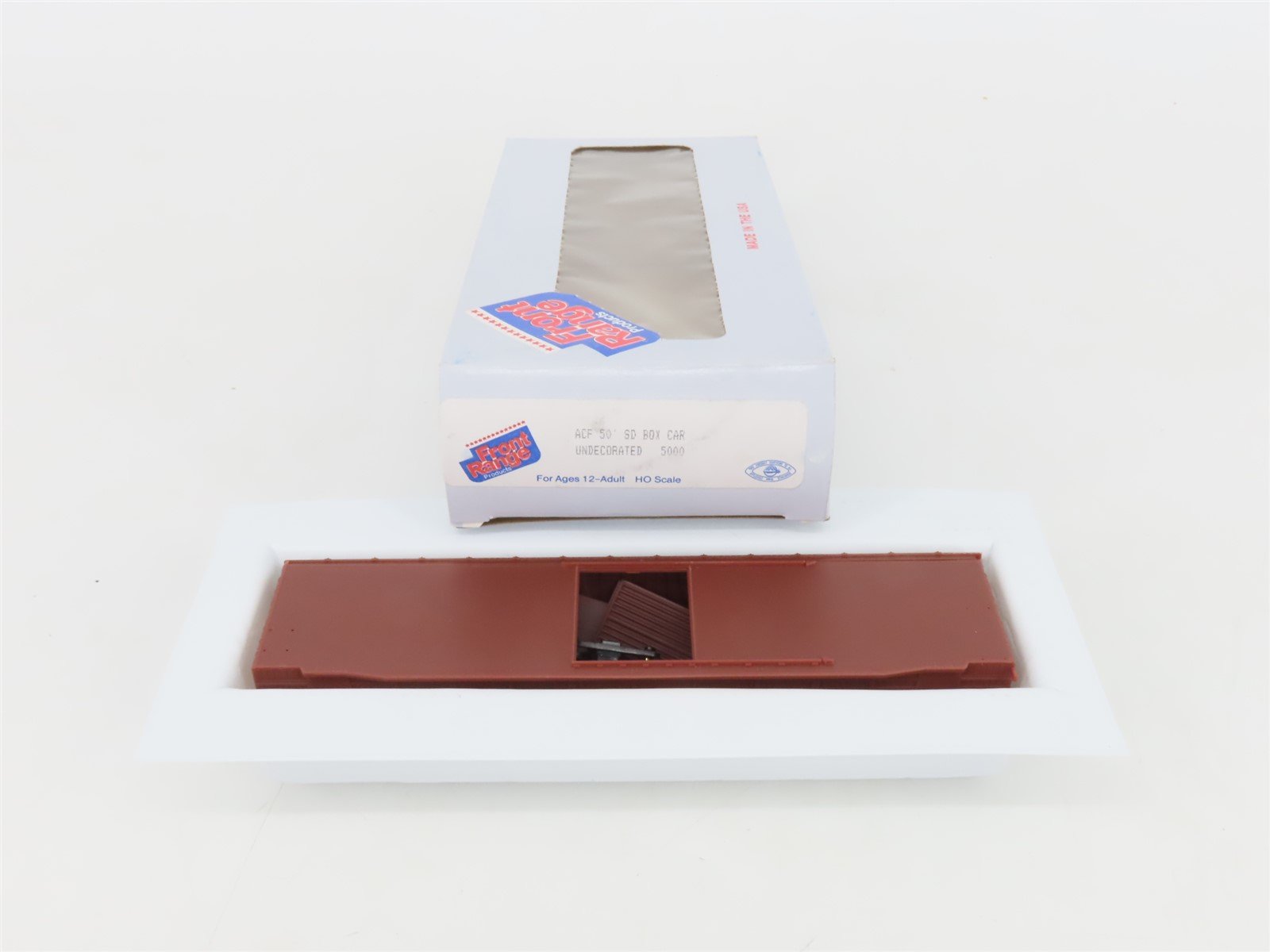 HO Scale Front Range Kit #5000 Undecorated 50' Single Door Box Car