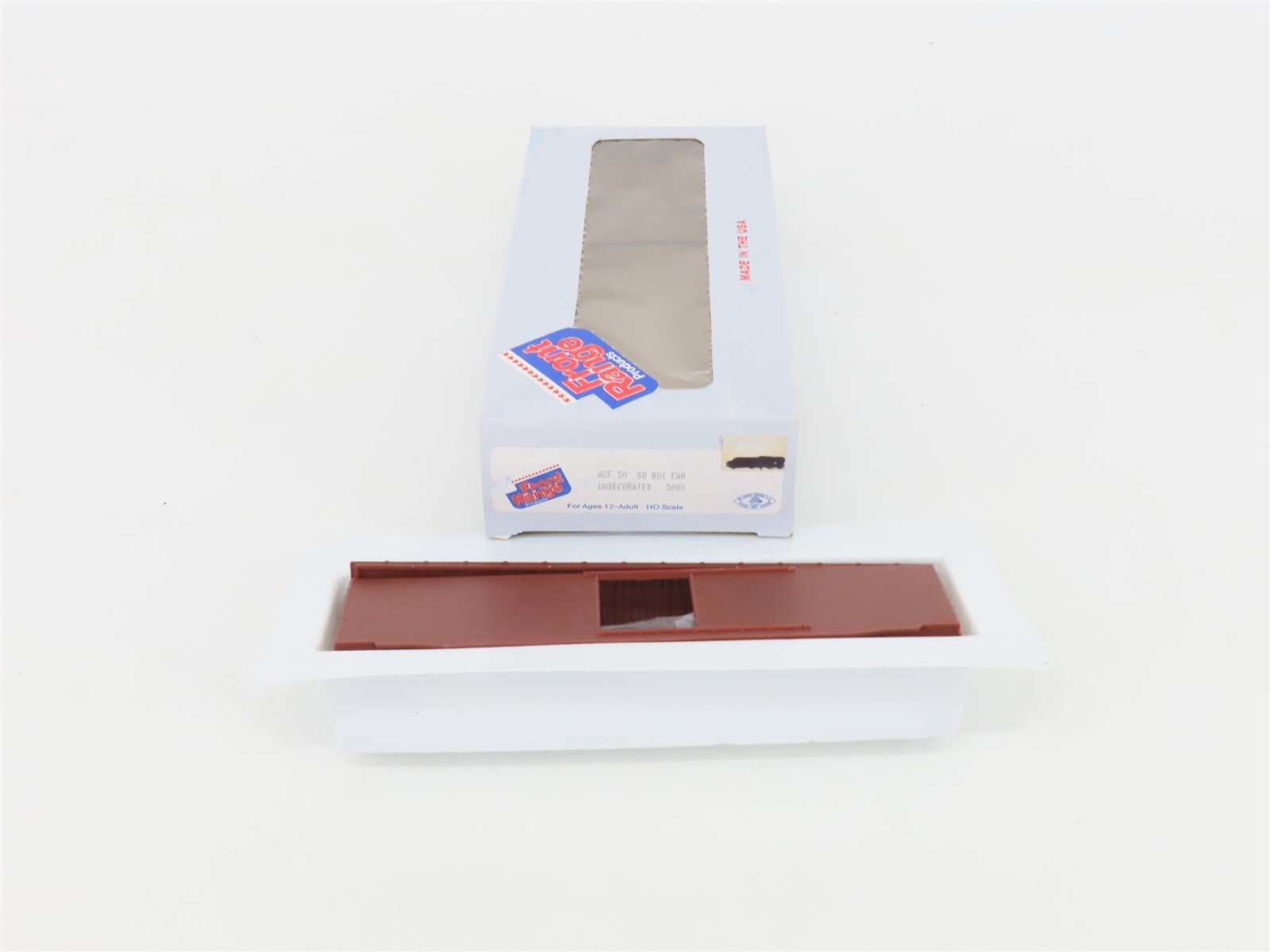 HO Scale Front Range Kit #5000 Undecorated 50' Single Door Box Car