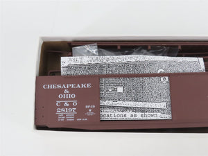 HO Scale InterMountain Kit 40606-08 C&O Chesapeake & Ohio 50' Box Car #28197