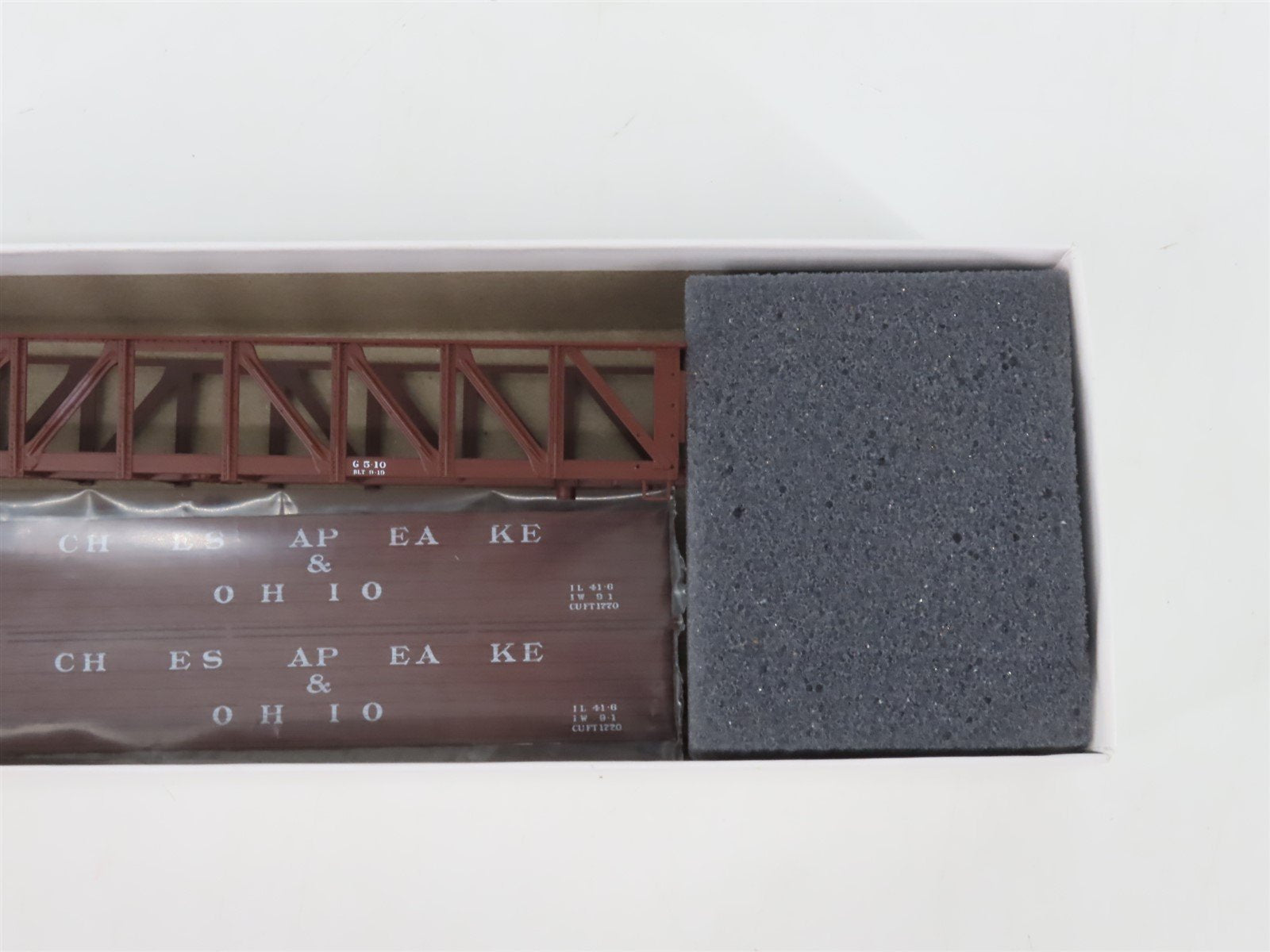 HO InterMountain Kit 41606-02 C&O Chesapeake & Ohio Drop Bottom Gondola #29542