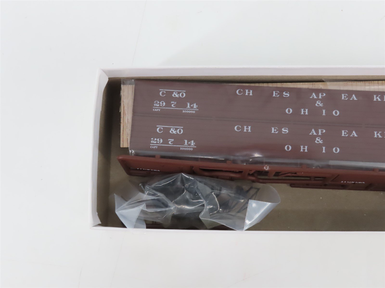 HO InterMountain Kit 41606-06 C&O Chesapeake & Ohio Drop Bottom Gondola #29714
