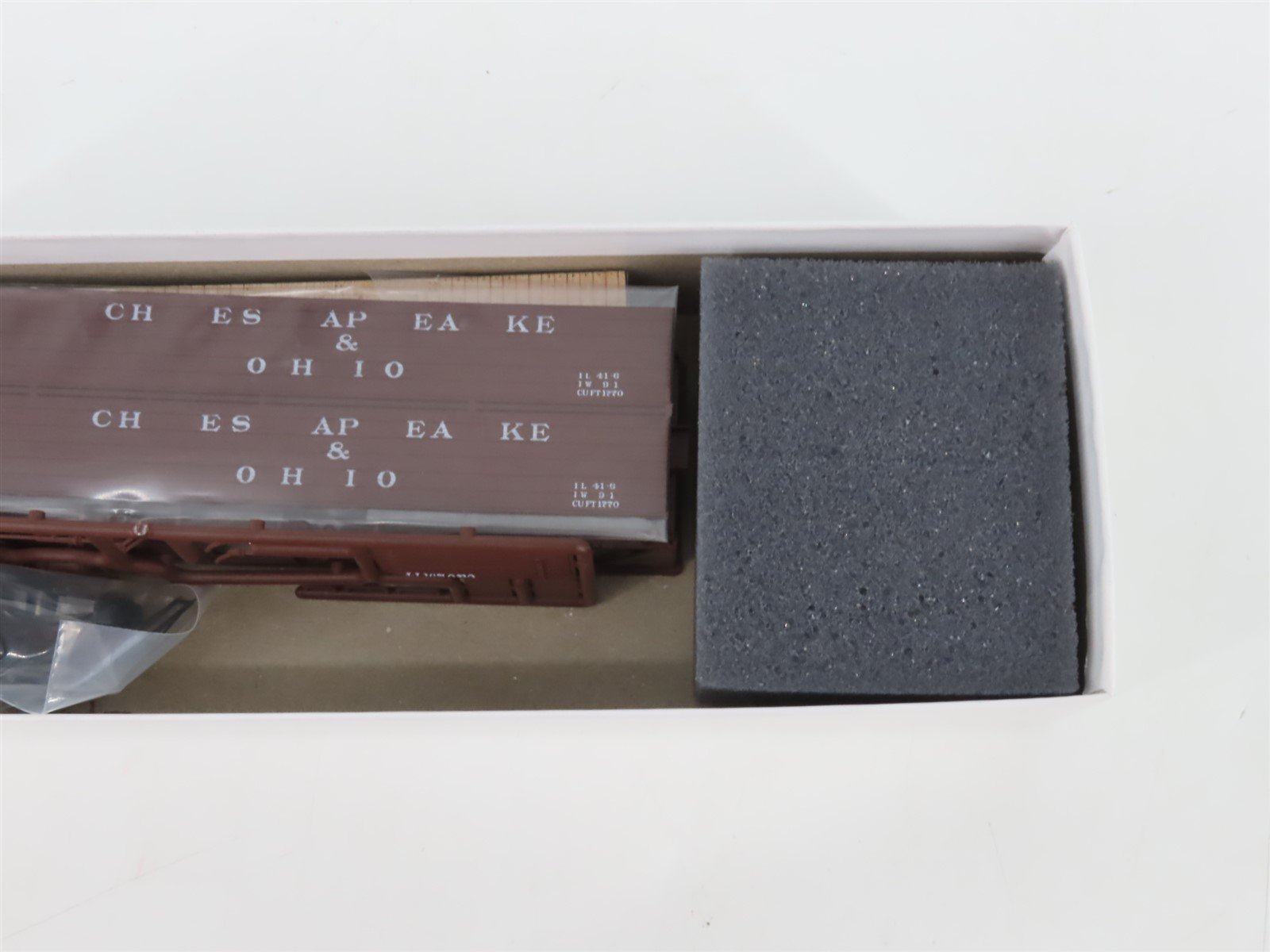 HO InterMountain Kit 41606-06 C&O Chesapeake & Ohio Drop Bottom Gondola #29714
