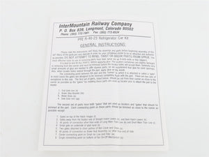HO InterMountain Kit InterMountain SP UP PFE Pacific Fruit Express Reefer #46251