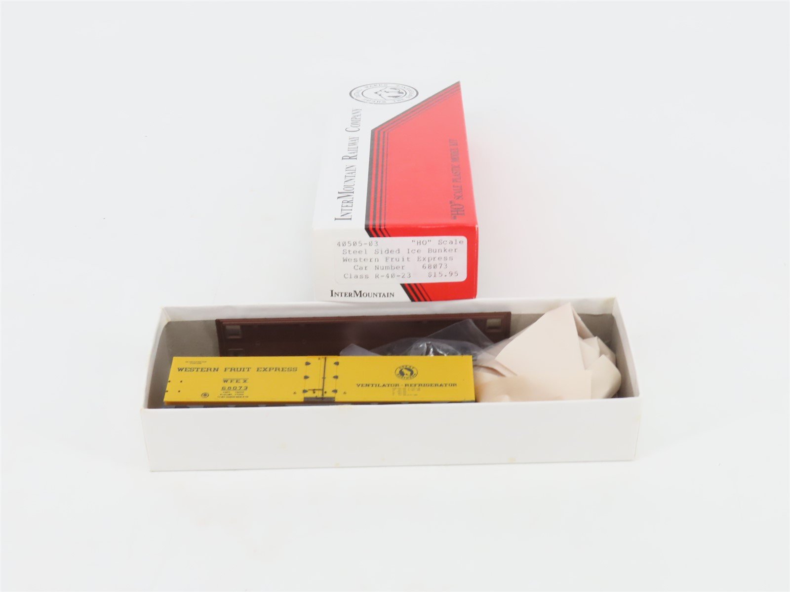 HO Scale InterMountain Kit 40505-03 WFEX Western Fruit Express Reefer #68073