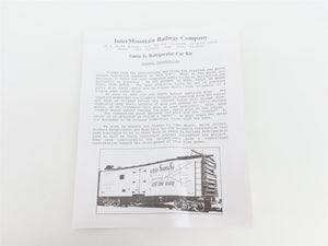 HO Scale InterMountain Kit 41106-16 SFRD Santa Fe The Chief-West Reefer #34915