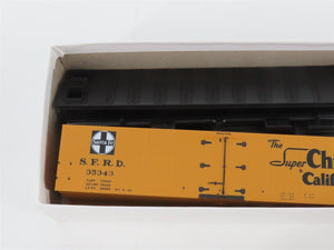 HO Scale InterMountain Kit 41113-06 SFRD Santa Fe Super Chief Reefer #35343