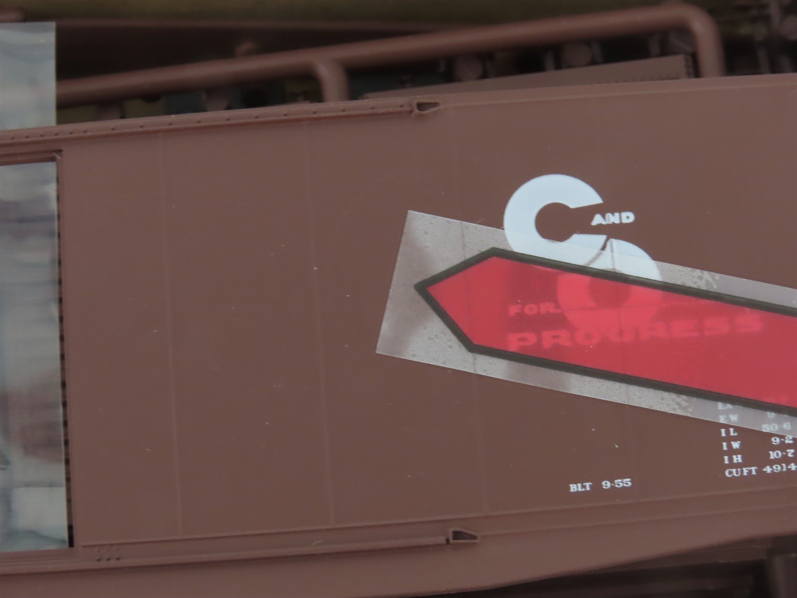 HO Scale InterMountain Kit 40606-09 C&O Chesapeake & Ohio 50' Box Car #28203