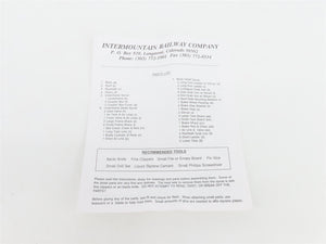 HO InterMountain Kit 40455-09 C&O Chesapeake & Ohio Single Door Box Car #18845
