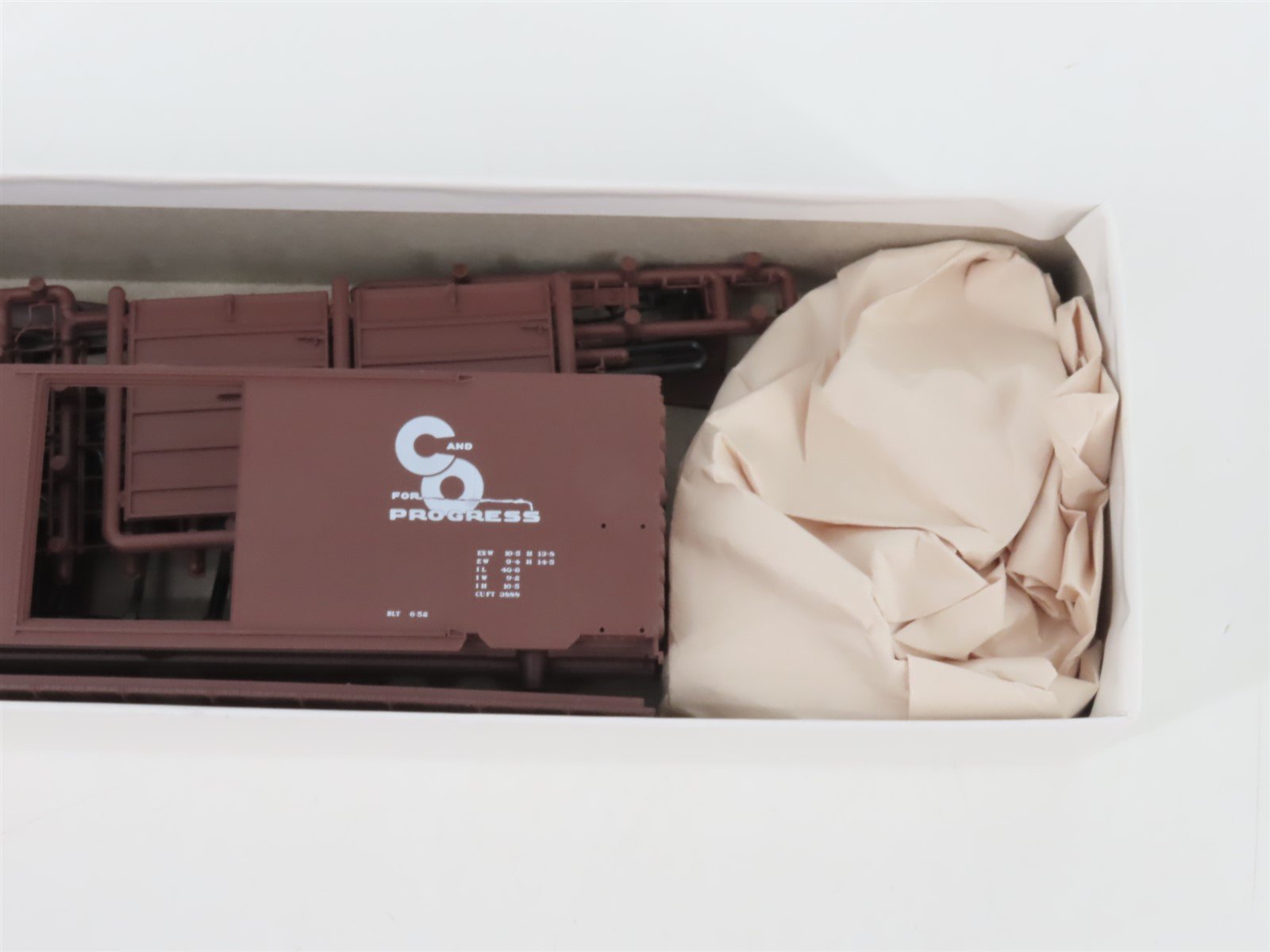 HO InterMountain Kit 40455-05 C&O Chesapeake & Ohio Single Door Box Car #18697