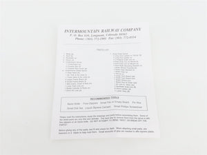 HO InterMountain Kit 40455-05 C&O Chesapeake & Ohio Single Door Box Car #18697