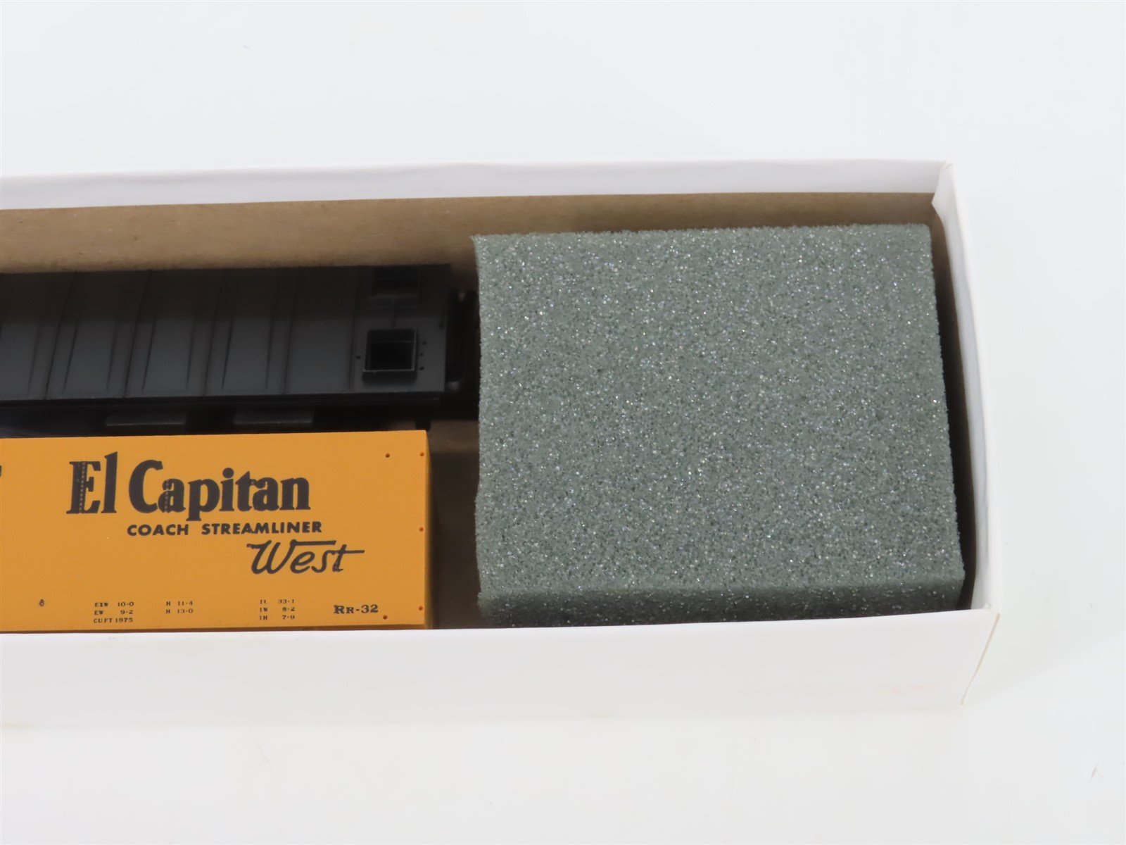 HO Scale InterMountain Kit SFRD Santa Fe El Capitan Railroad Reefer #35719