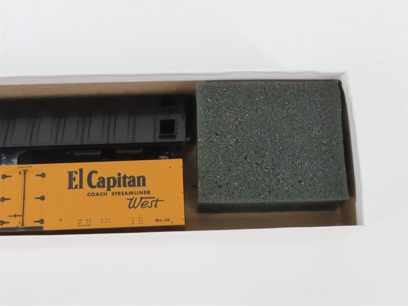 HO Scale InterMountain Kit SFRD Santa Fe El Capitan Railroad Reefer #35786