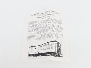 HO Scale InterMountain Kit SFRD Santa Fe El Capitan Railroad Reefer #35786