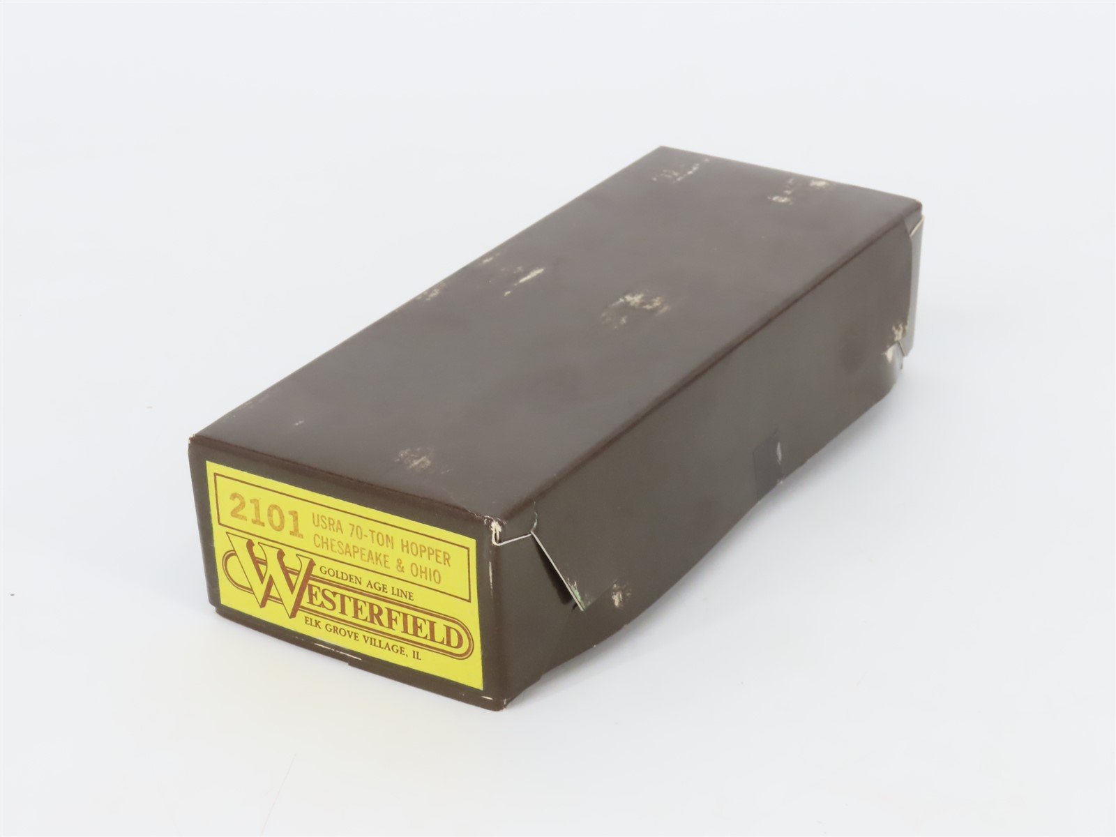 HO Scale Westerfield Kit 2101 C&O Chesapeake & Ohio Railroad 70-Ton Hopper