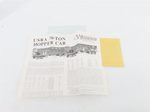 HO Scale Westerfield Kit 2101 C&O Chesapeake & Ohio Railroad 70-Ton Hopper