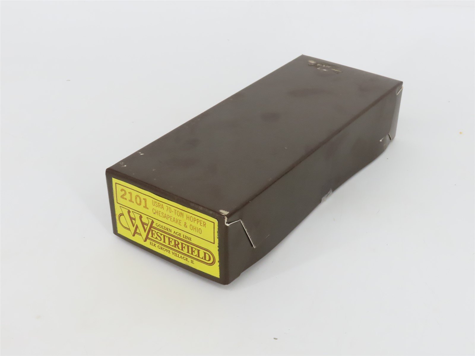 HO Scale Westerfield Kit 2101 C&O Chesapeake & Ohio Railroad 70-Ton Hopper