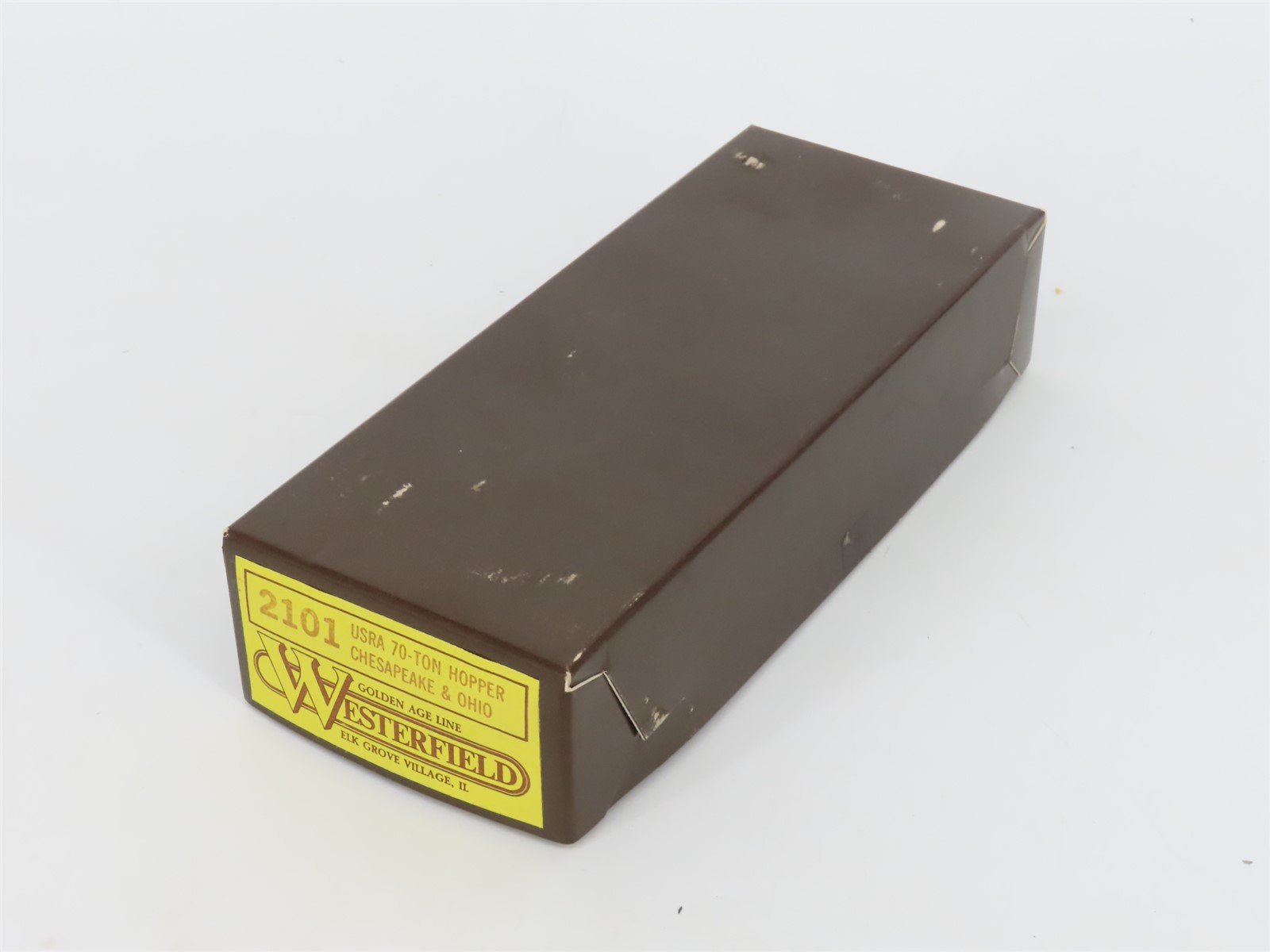 HO Scale Westerfield Kit 2101 C&O Chesapeake & Ohio Railroad 70-Ton Hopper