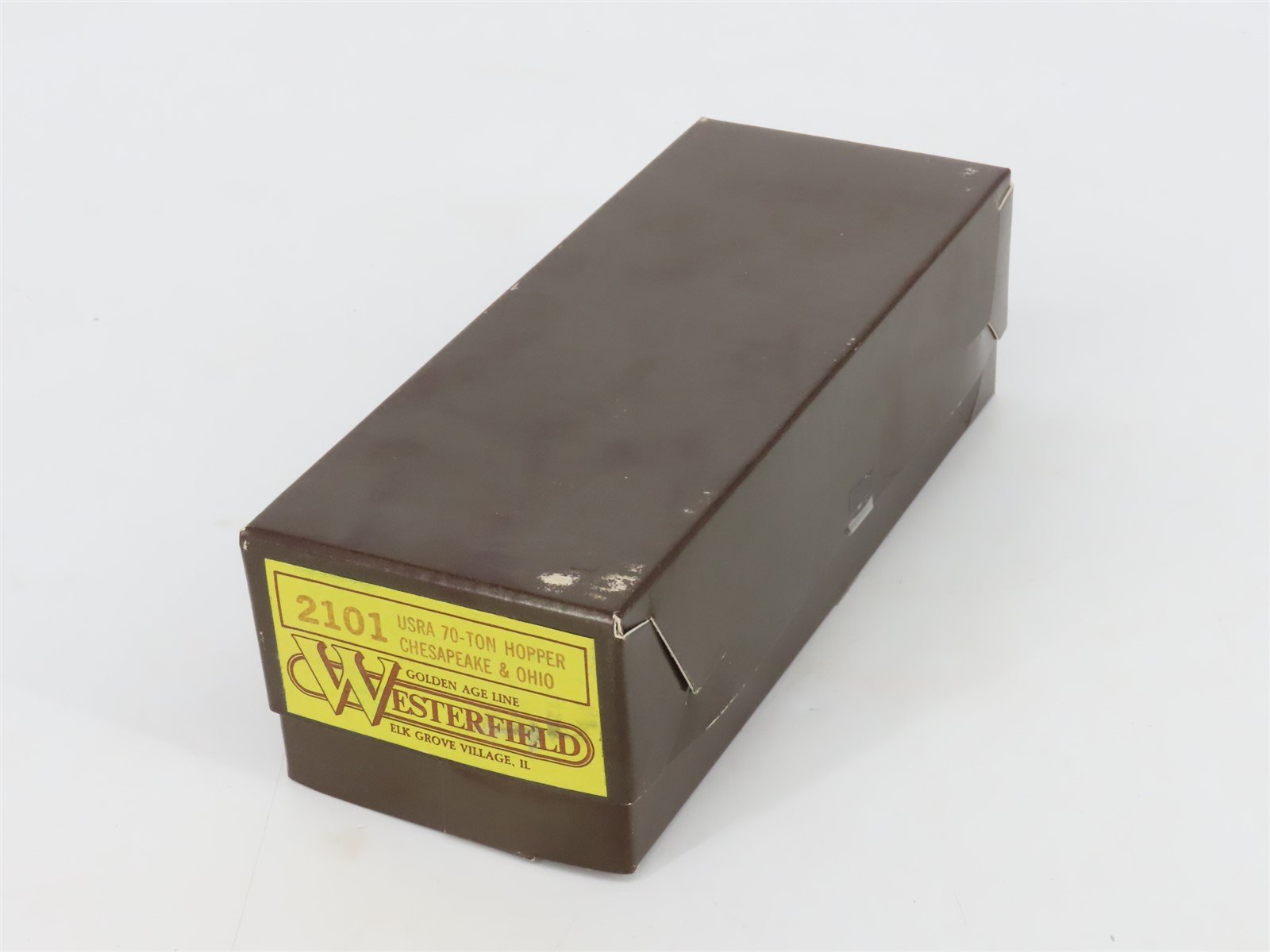 HO Scale Westerfield Kit 2101 C&O Chesapeake & Ohio Railroad 70-Ton Hopper