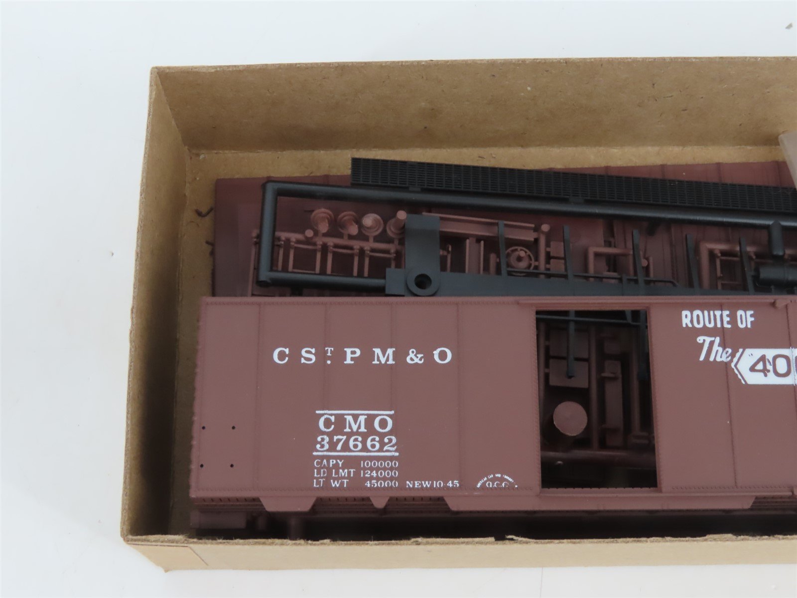 HO Scale Front Range Kit 4088 CMO CSTPM&O The 400 Fleet 40' Box Car #37662