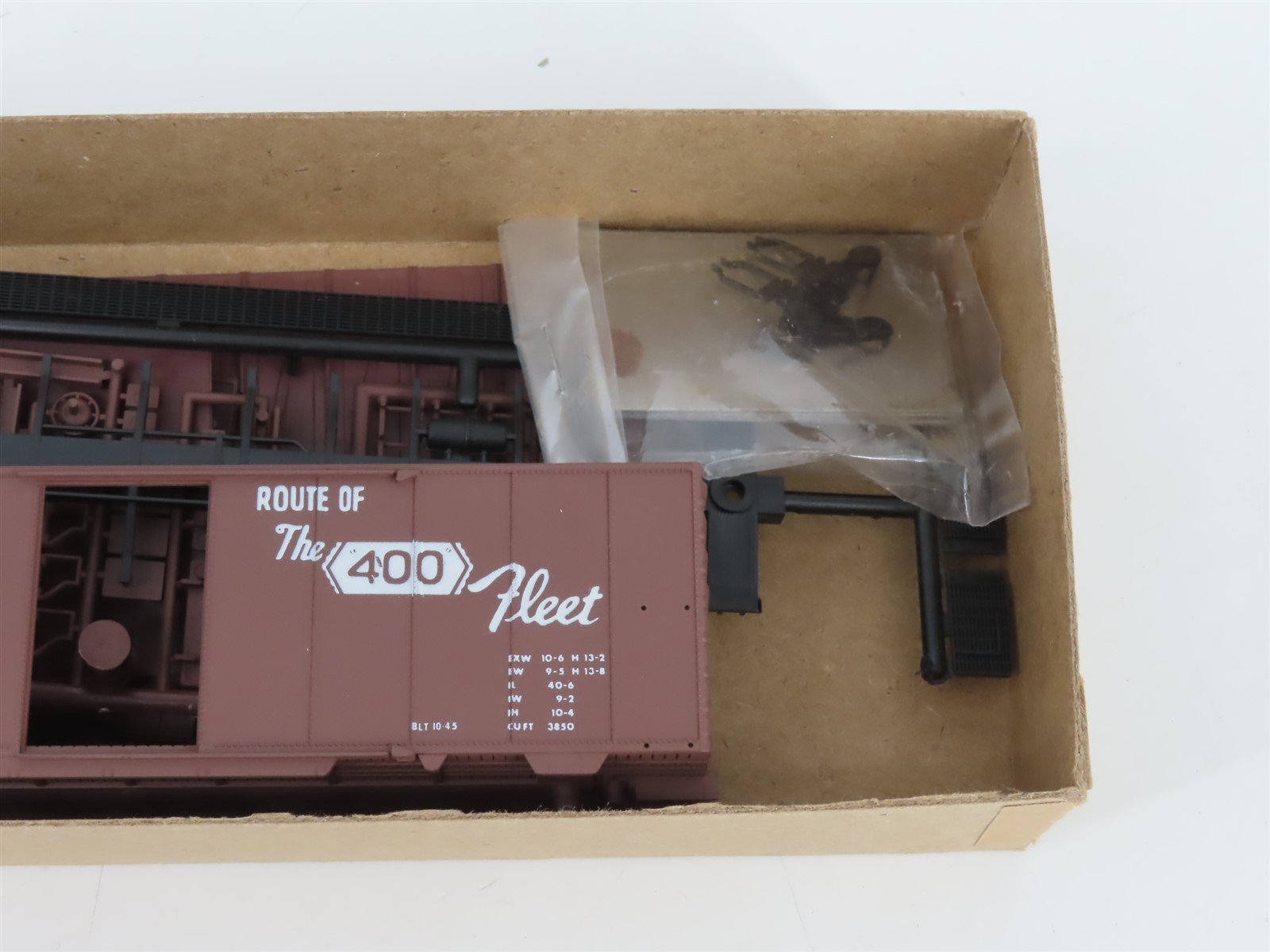 HO Scale Front Range Kit 4088 CMO CSTPM&O The 400 Fleet 40' Box Car #37662