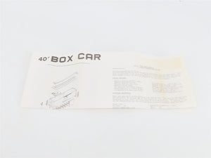 HO Scale Front Range Kit 4088 CMO CSTPM&O The 400 Fleet 40' Box Car #37662