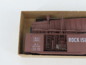 HO Scale Front Range Kit 4092 RI Rock Island 40' Double Door Box Car #27443