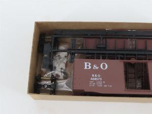 HO Scale Front Range Kit 4053 B&O Baltimore & Ohio 40' Box Car #468573