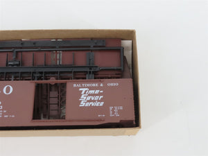 HO Scale Front Range Kit 4053 B&O Baltimore & Ohio 40' Box Car #468573