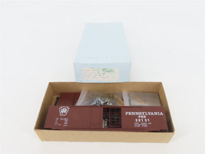 HO Scale Front Range Kit 5104 PRR Pennsylvania 50' Double Door Box Car #32131
