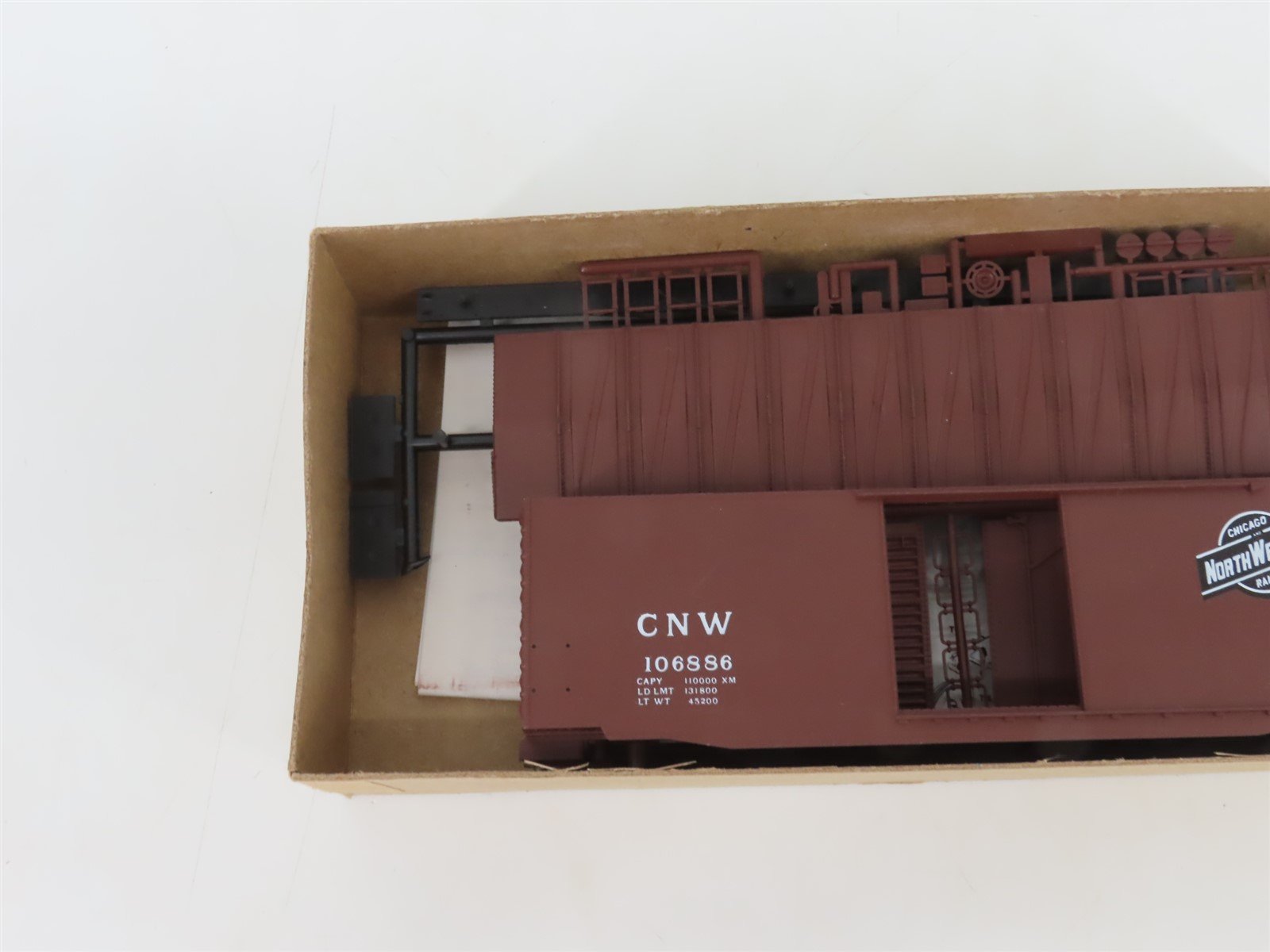 HO Scale Front Range Kit 4054 CNW Chicago North Western 40' Box Car #106886