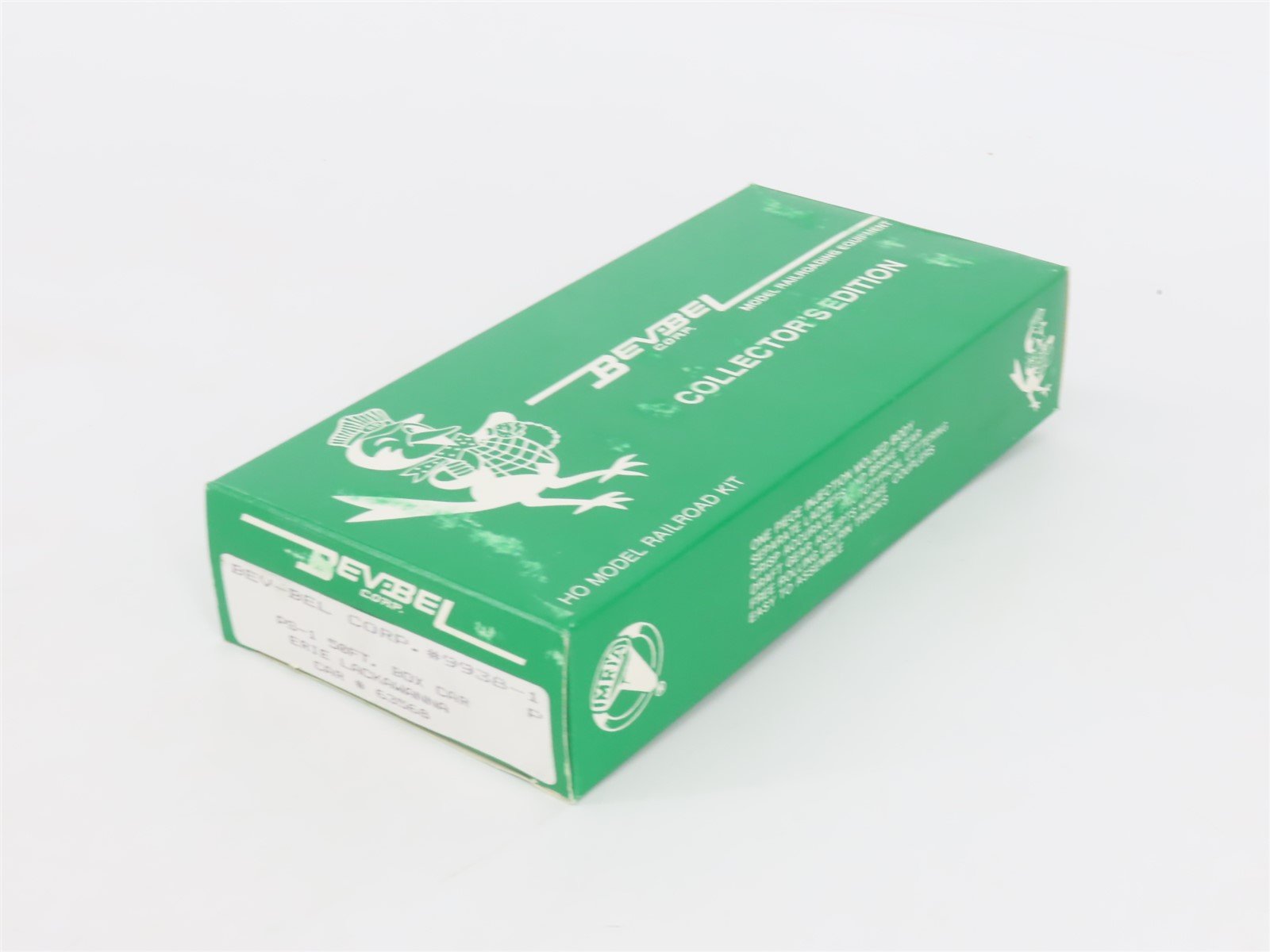 HO Scale Bev-Bel Robin's Rails Kit #9938-1 EL Erie Lackawanna 50' Box Car #63568