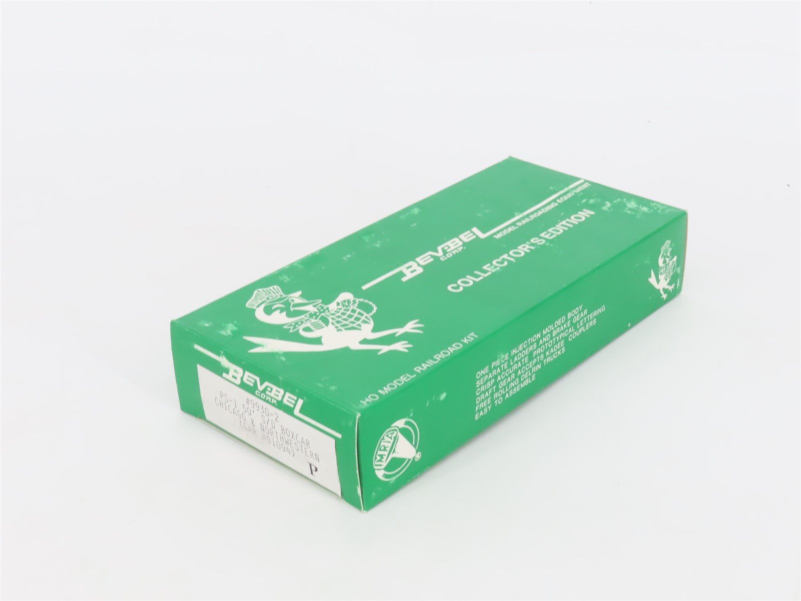 HO Bev-Bel Robin's Rails Kit #9930-2 CNW Chicago & Northwestern Box Car #91094