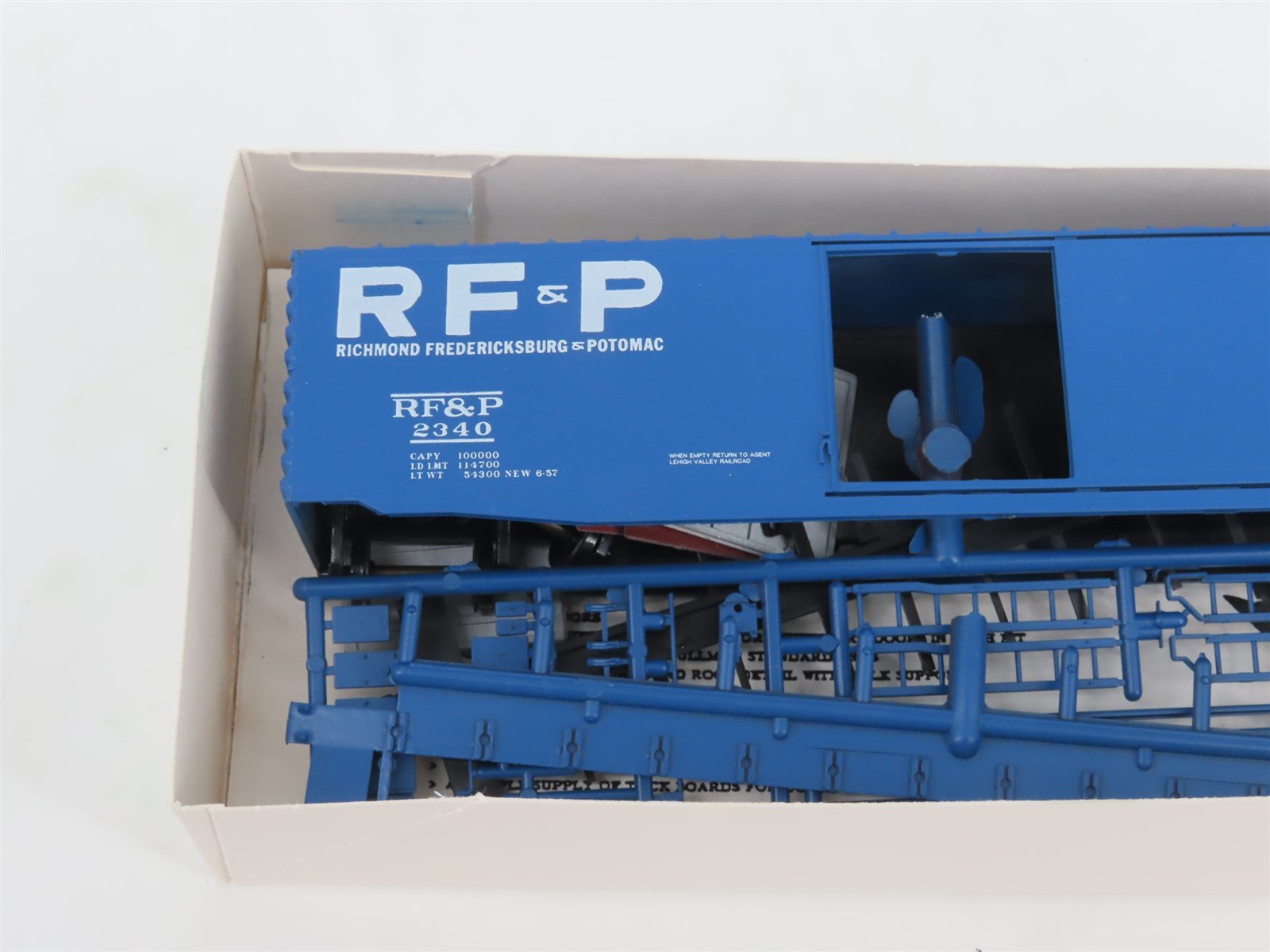 HO Bev-Bel Kit #9945-1 RF&P Richmond Fredericksburg & Potomac 50' Box Car #2340