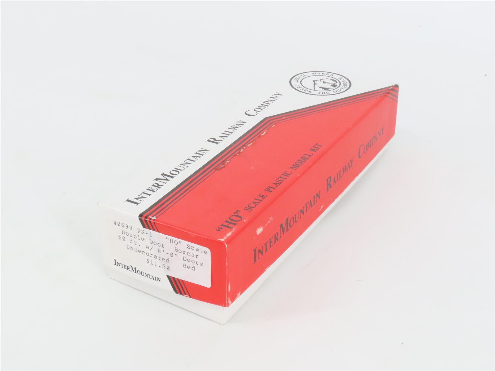 HO Scale InterMountain Kit 40698 Undecorated 50' Double Door Box Car