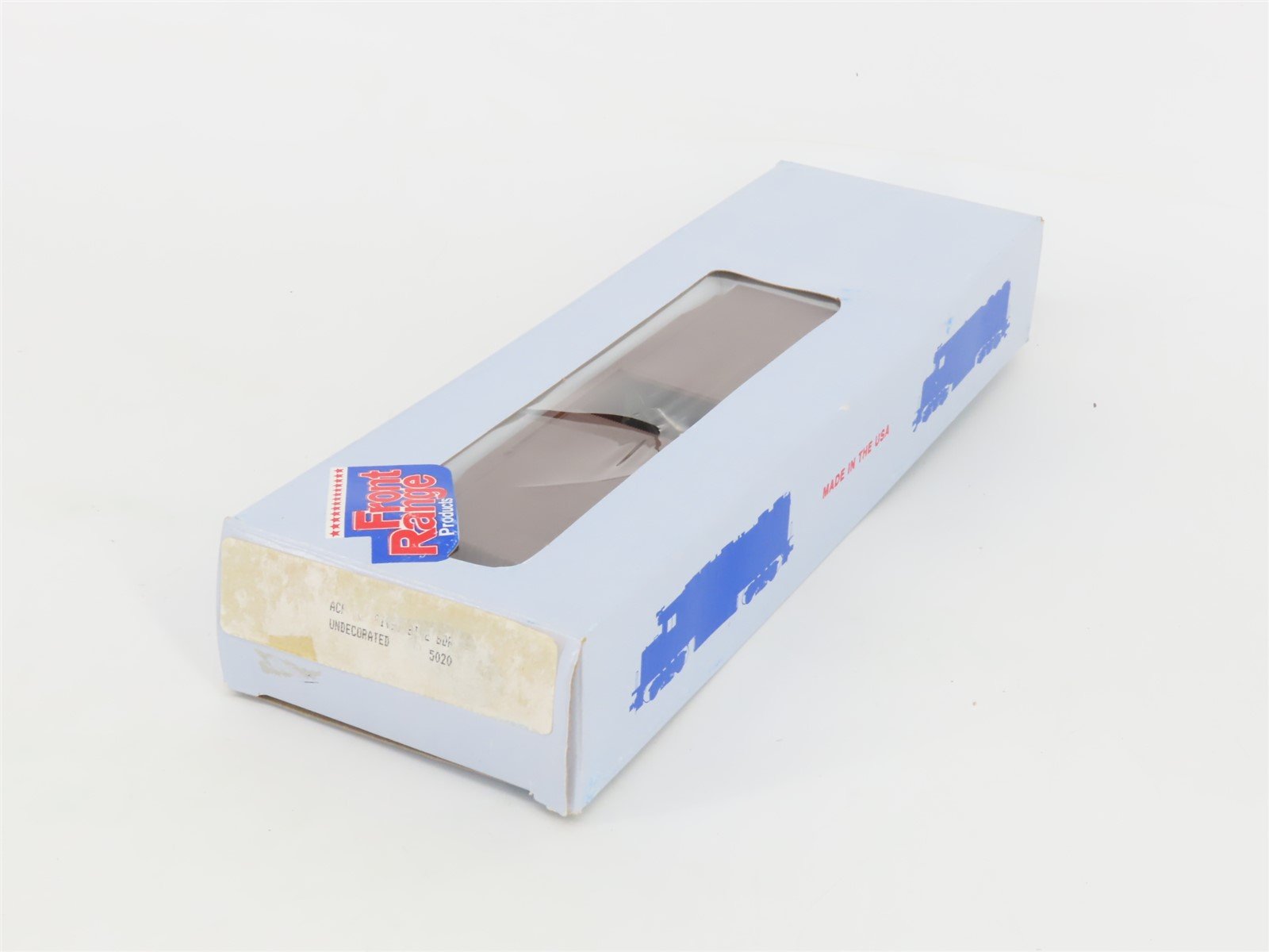 HO Scale Front Range Kit 5020 Undecorated Single Door Box Car