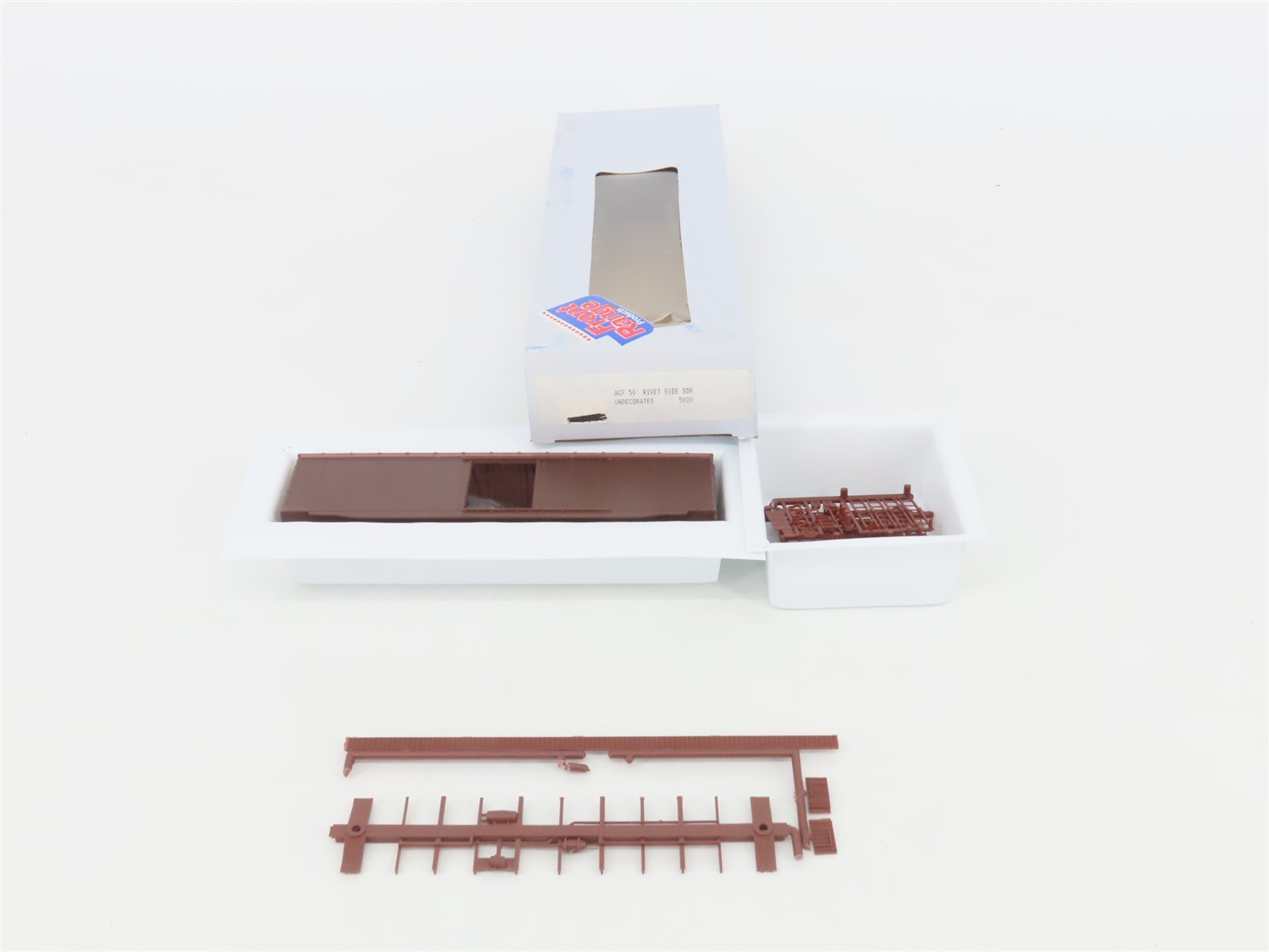 HO Scale Front Range Kit 5020 Undecorated 50' Single Door Box Car