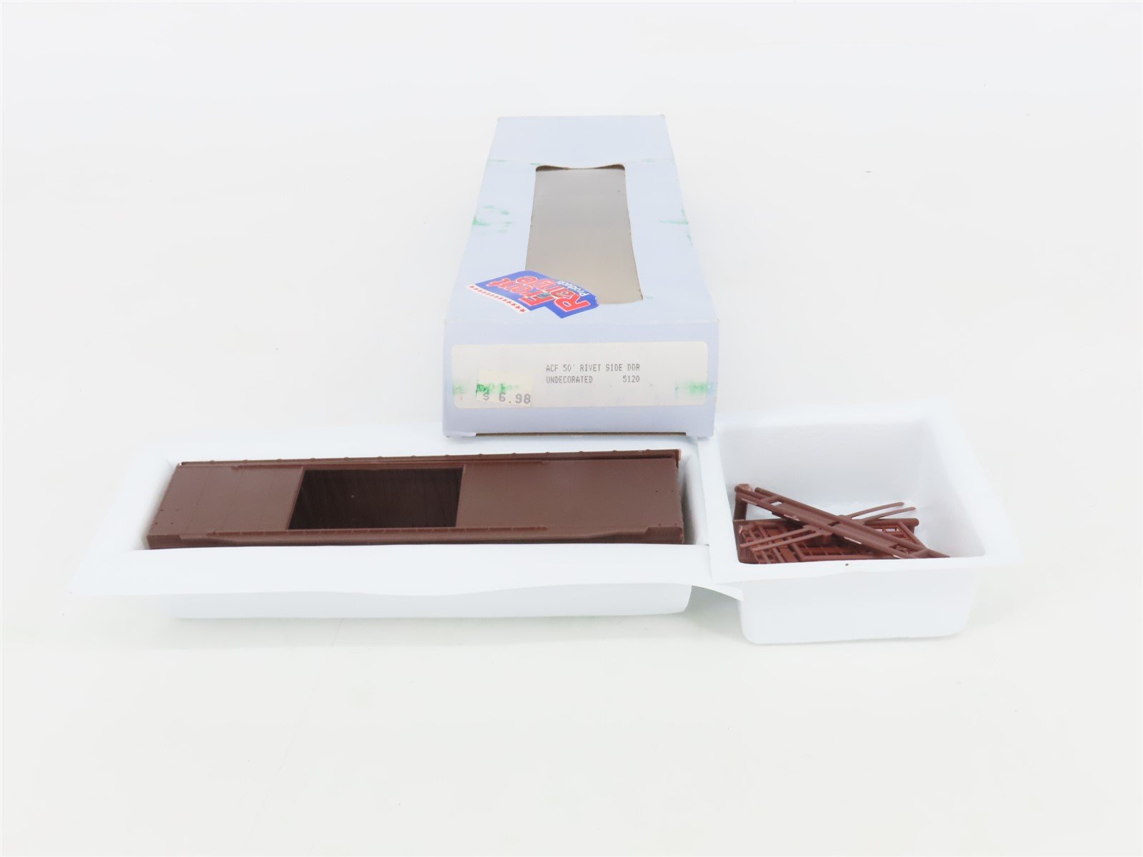 HO Scale Front Range Kit 5120 Undecorated 50' Double Door Box Car